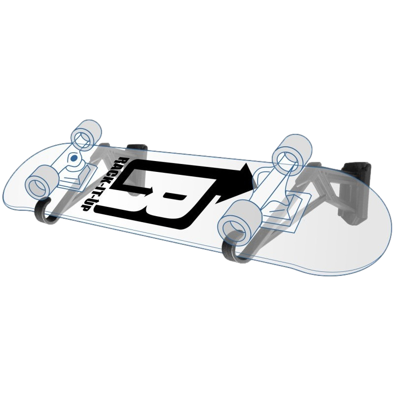 Skateboard Storage Racks - Rack-It-Up