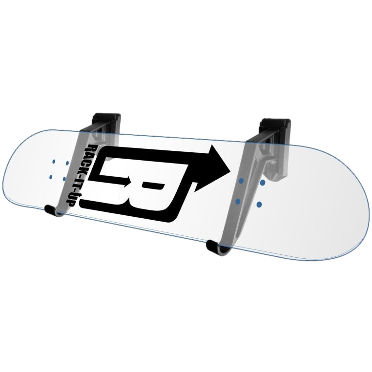 Skateboard Deck Display Racks - Rack-It-Up