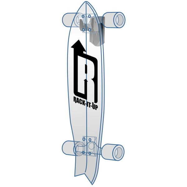Vertical Skateboard Storage Rack - Rack-It-Up