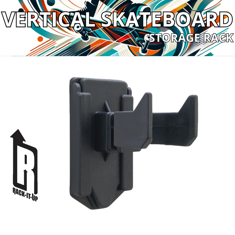 Vertical Skateboard Storage Racks - Rack-It-Up