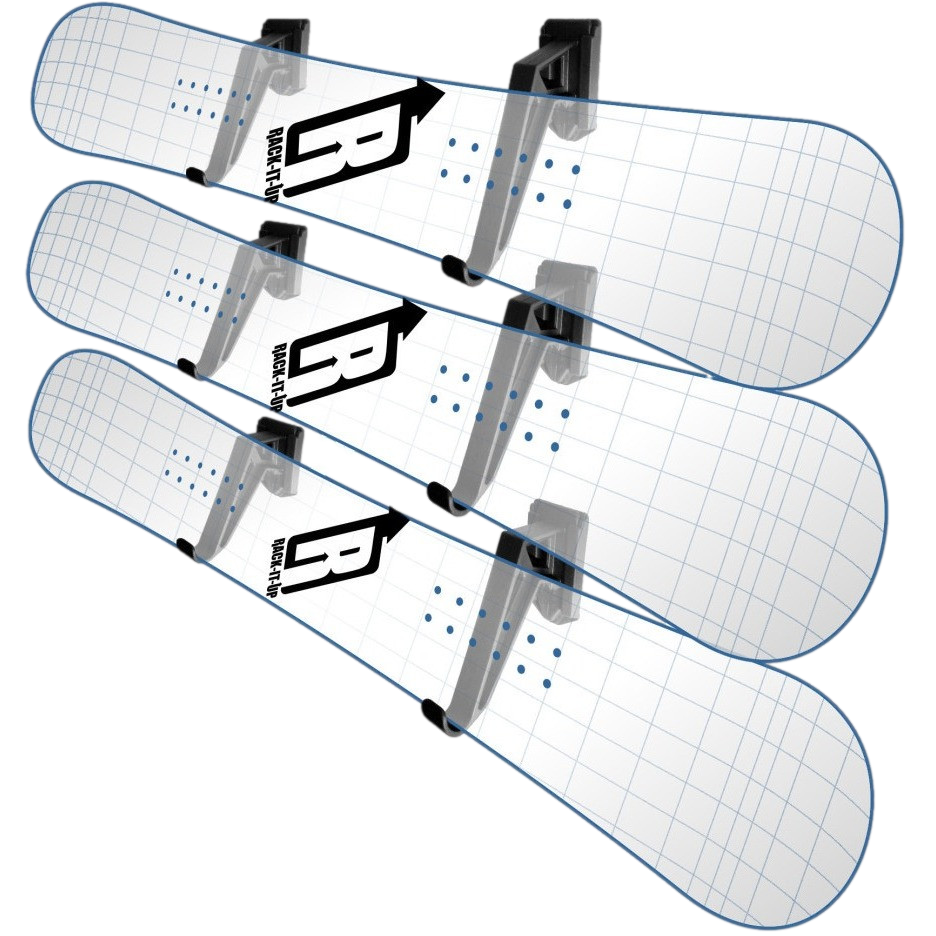 Snowboard Deck Display Racks