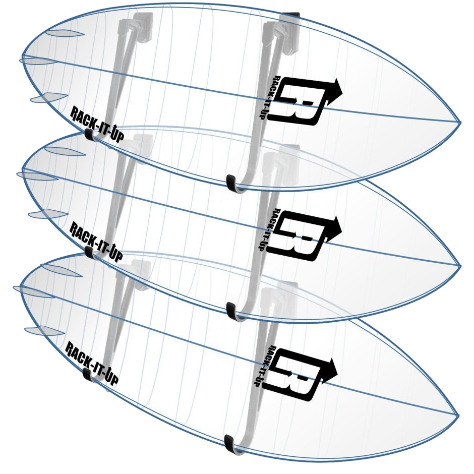 Surfboard Display Racks - Rack-It-Up