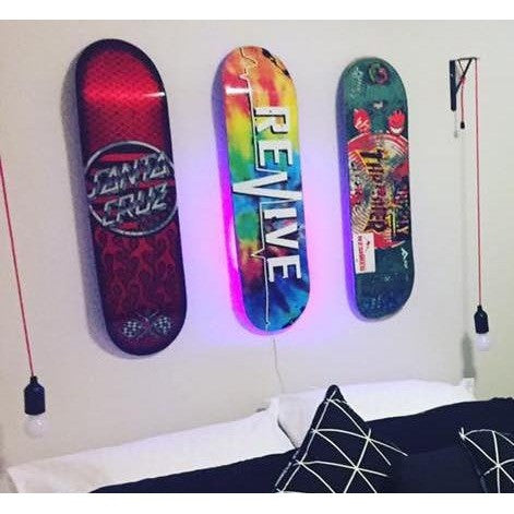 Vertical Skateboard Deck Display Rack - Rack-It-Up